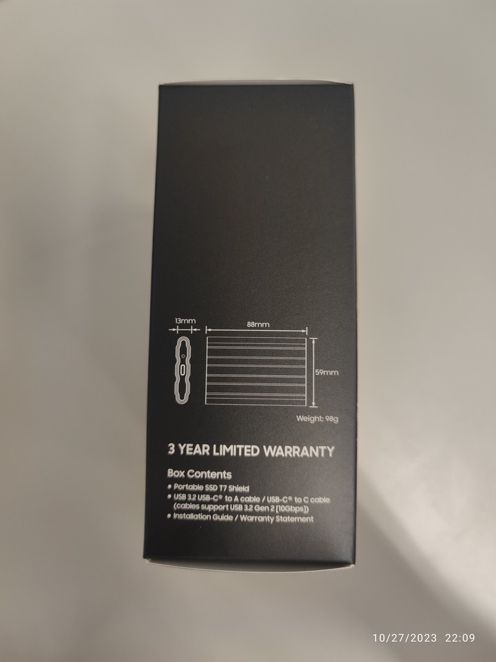 奶油手的好幫手-Samsung T7 Shield Portable SSD