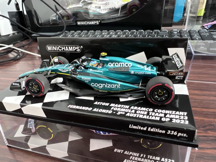 [開箱]F1 2023 1:43 AMR23 FERNANDO ALONSO