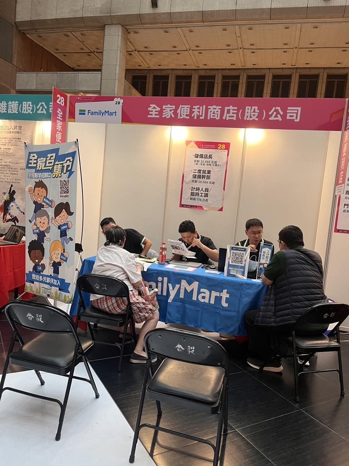 帶爸爸找工作 中高齡就業博覽會參展心得