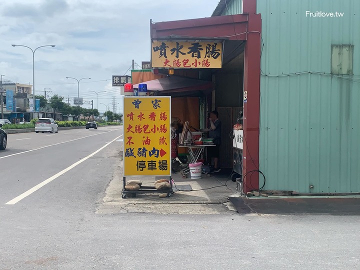 點我看大圖 中投公路旁好吃的炭烤大腸包小腸