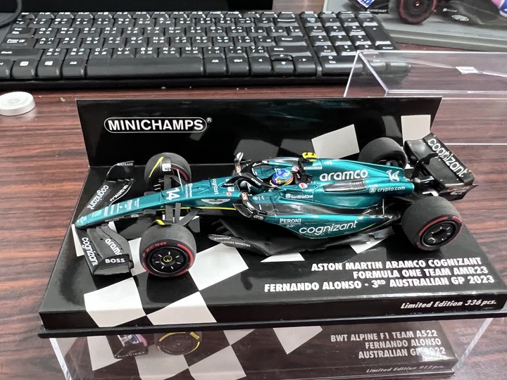 [開箱]F1 2023 1:43 AMR23 FERNANDO ALONSO