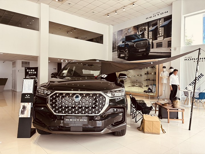 賞車體驗-台中SsangYong展間看24年式REXTON SPORTS