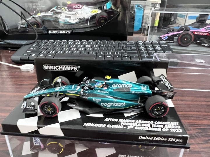[開箱]F1 2023 1:43 AMR23 FERNANDO ALONSO