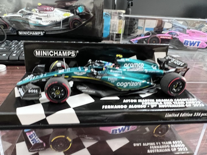[開箱]F1 2023 1:43 AMR23 FERNANDO ALONSO