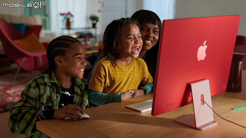 Apple 推出全新 24 吋 iMac 具備兩種 M3 晶片規格與相同的繽紛七色選擇