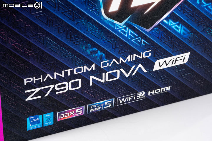 ASRock Phantom Gaming Z790 Nova WiFi 主機板開箱實測 真不鎖功耗搭 6 SSD 插槽設定的頂尖選擇