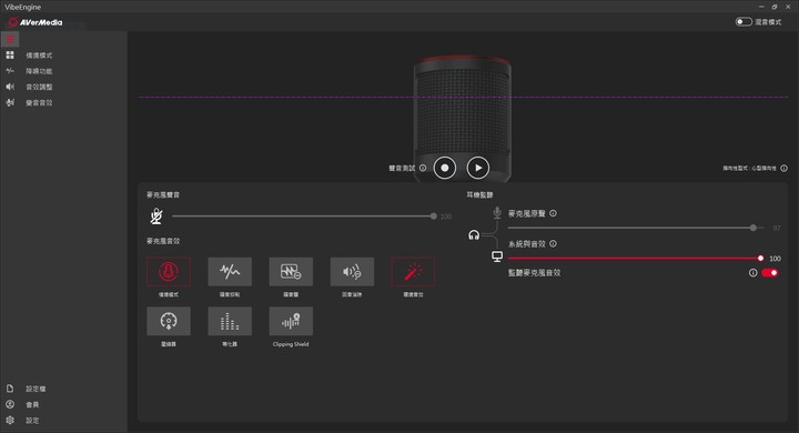 圓剛 AVerMedia AM350 黑鳩USB電容式麥克風 簡單開箱試用