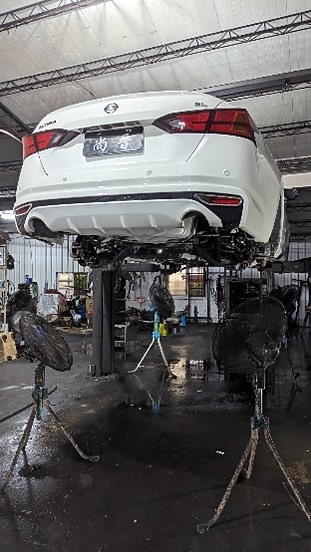 2020ALTIMA底盤防鏽隔音+輪拱防鏽隔音+四門隔音體驗