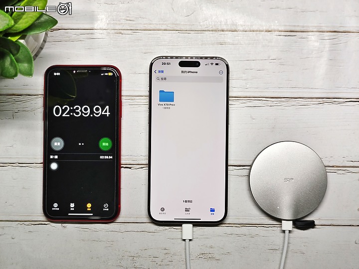 點我看大圖 iPhone 15 Pro Max 「 USB3.0 vs USB2.0 」傳輸對比測試 - Avier USB C 線與 Apple 原廠線差異有多少?