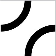關於設計之評論隨筆—特魯謝磚紋（Truchet Tiles）