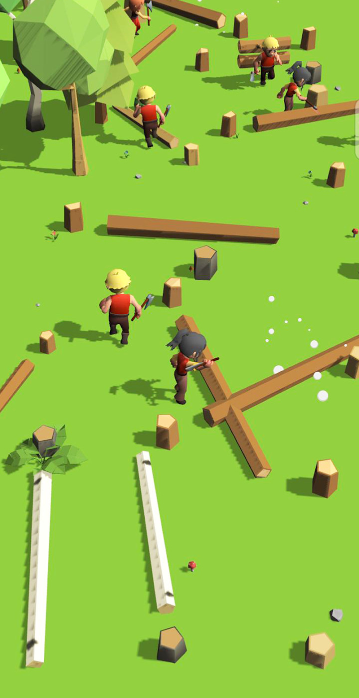 《我就是老闆》Lumber Empire Idle Clicker 木材帝國 砍伐樹木 建造木材加工廠 僱傭伐木工人 成為木材大亨 | 放置點擊 擴大工廠 升級機器 增加收益 配置經理人
