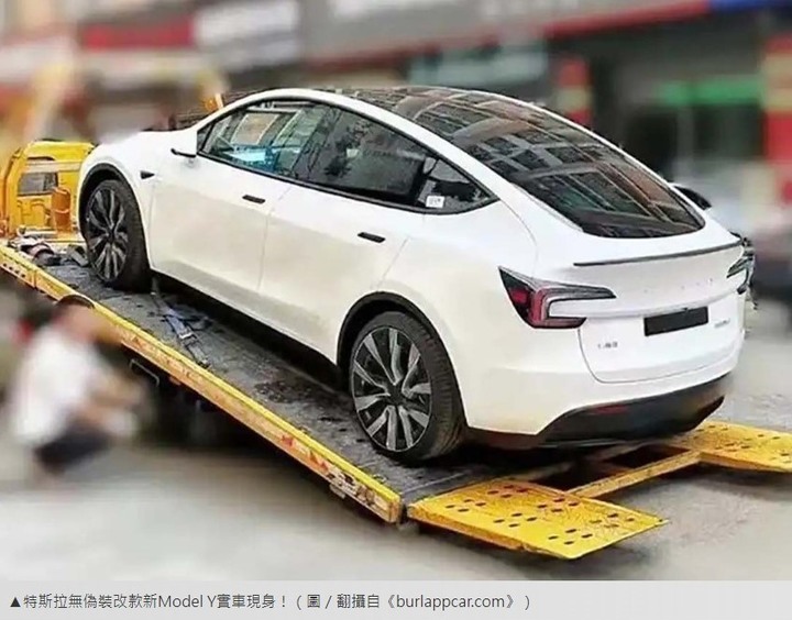 特斯拉「改款 新 Model Y」實車暴雷曝光了!外觀、內裝都換新