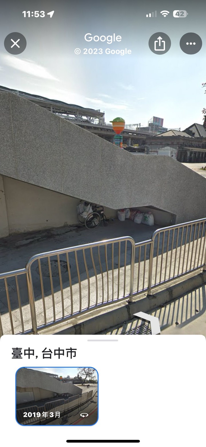 台中火車站 都是遊民跟外籍移工。
