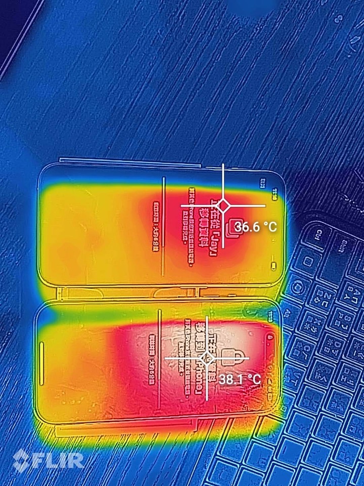 10/3第二批次 Iphone 15 Pro 簡易不講究溫度測試