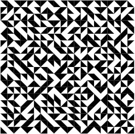 關於設計之評論隨筆—特魯謝磚紋（Truchet Tiles）