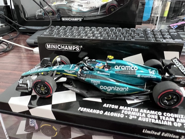 [開箱]F1 2023 1:43 AMR23 FERNANDO ALONSO