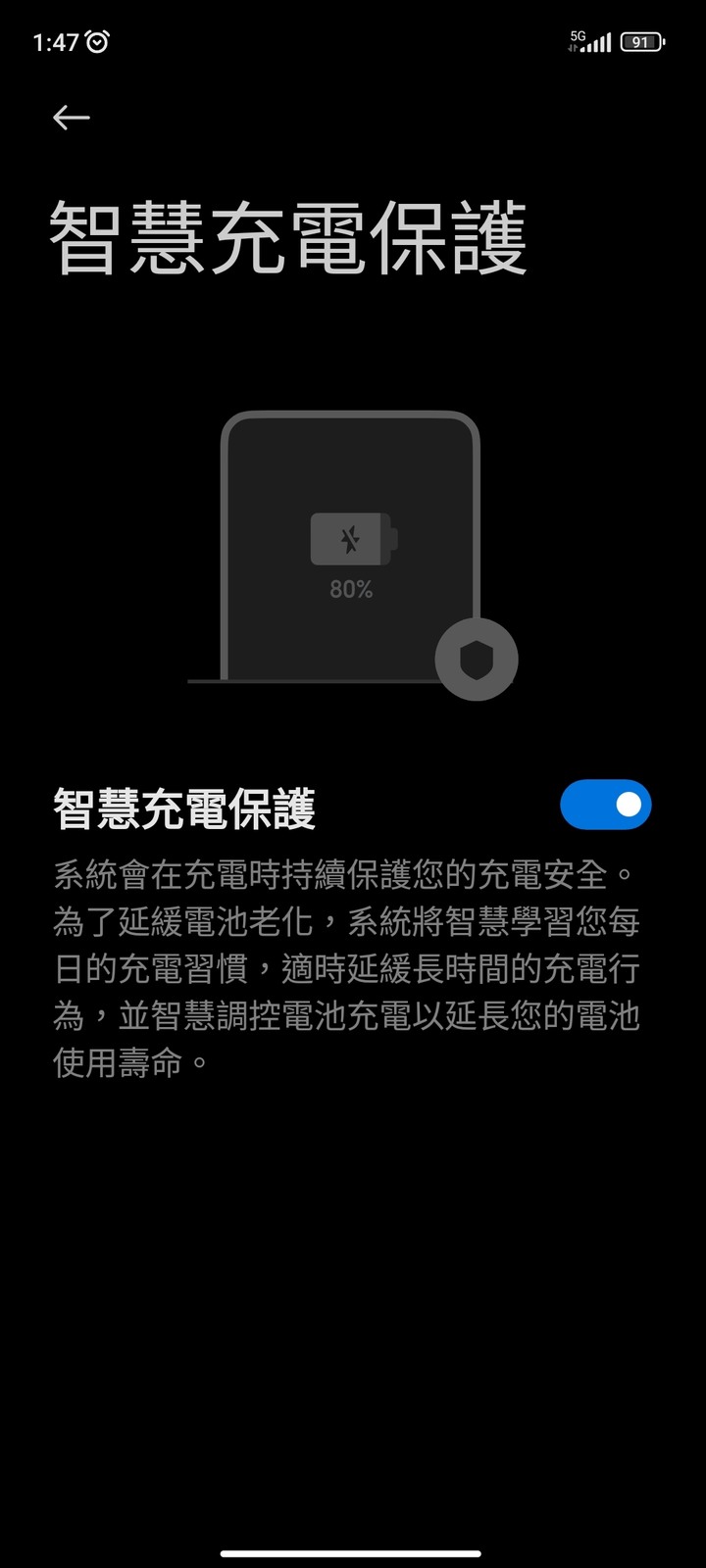 小米黑色無線充電板50w