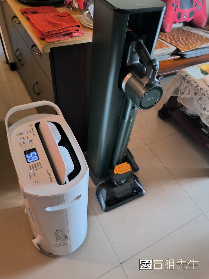 【盲狙先生傳66】雙重體驗 LG+Mobile01 PuriCare 雙頻除濕機xA9 TS 無線蒸氣濕拖吸塵器 | 追求極致清靜舒適的家居體驗