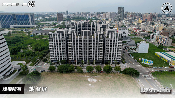 點我看大圖 台中水湳 達麗建設 探索台中最具潛力的建案「達麗創世紀」空拍分享