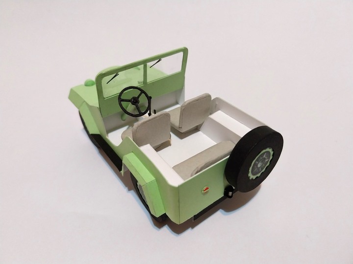 〔手作車典藏〕四國5軍車半部二戰史精益手作