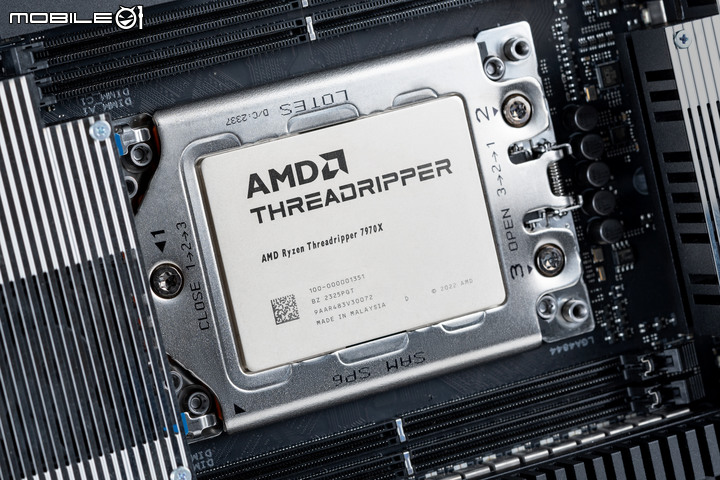 AMD Ryzen Threadripper 7970X 處理器實測 在使用成本與效能表現中求取平衡