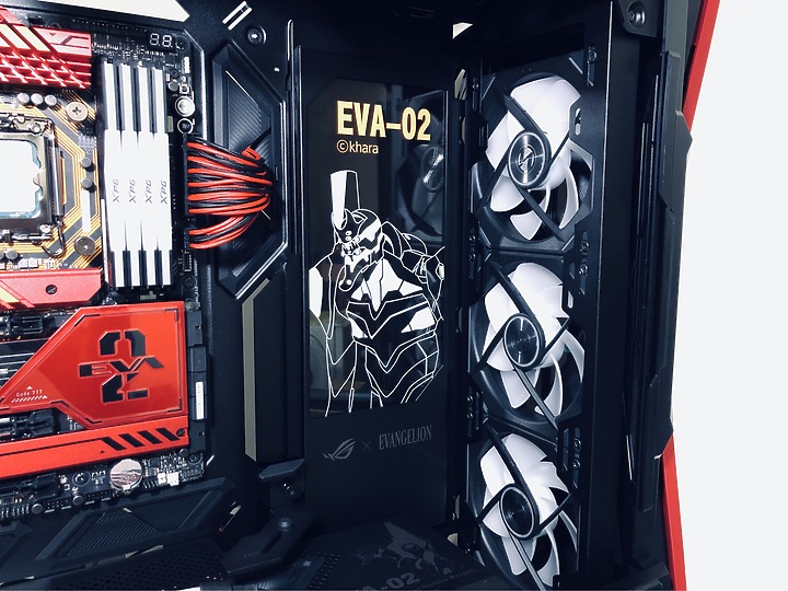 「明日香－限定聯名版 創世神機殼」ROG Hyperion EVA-02 Edition