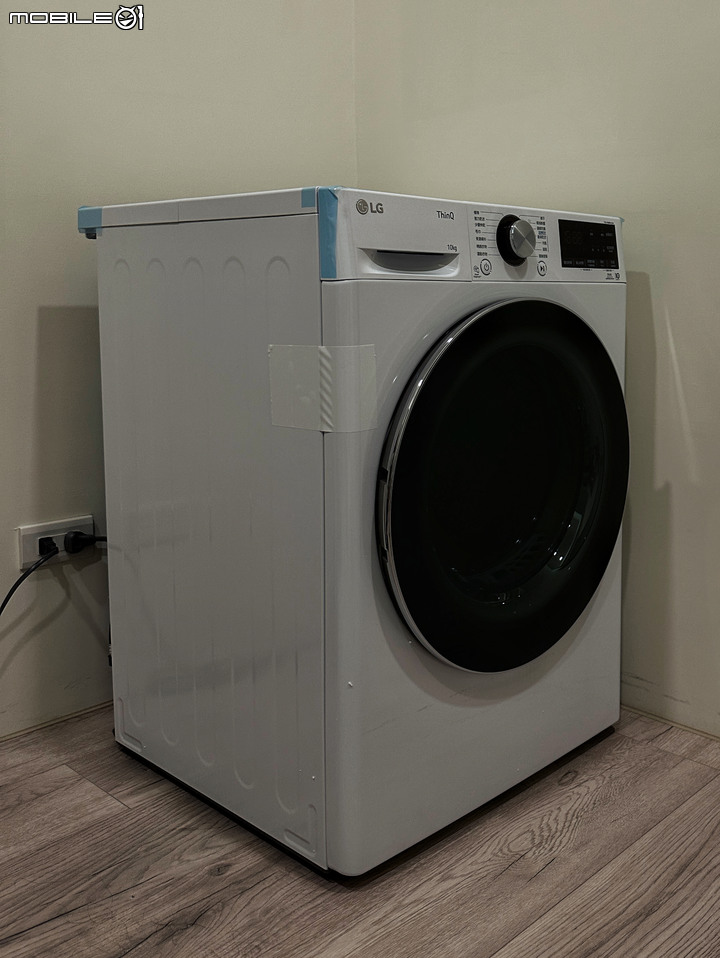 ★圓圓貓實測開箱 ★LG 家庭智能烘衣管家WR-100VW免曬衣乾衣機