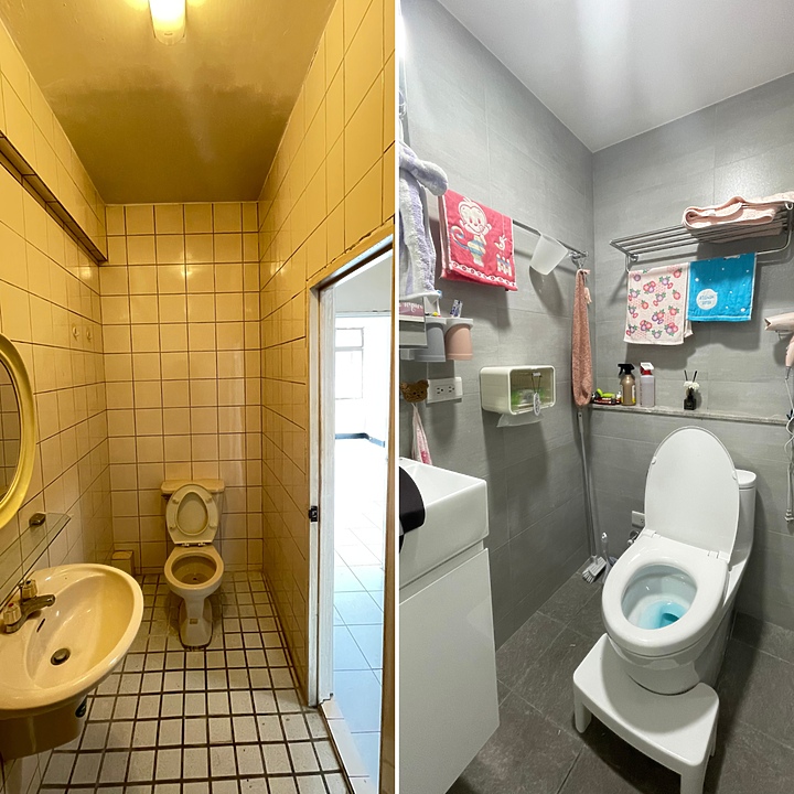 【開箱】Hello Kitty溫馨白色小家～30年台南透天老屋翻新