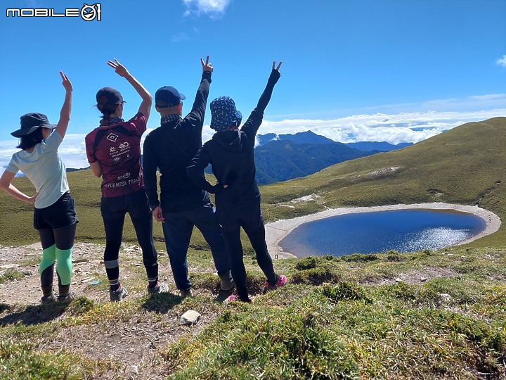 三訪嘉明湖！總算讓我盼到天晴見大景！