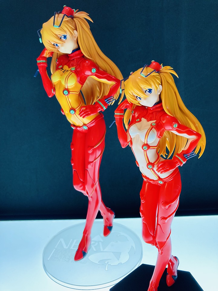 [BANDAI]明日香 X [Max Factory]明日香比較