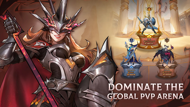 《Omniheroes》全能英雄 完成引導後設定中可改中文 | 登入領取女神的餽贈 777 召喚 誓約之禮 | 集結100+傳奇英雄 精美二次元女武神立繪 放置型回合制戰鬥 多重協同 打造多變戰鬥