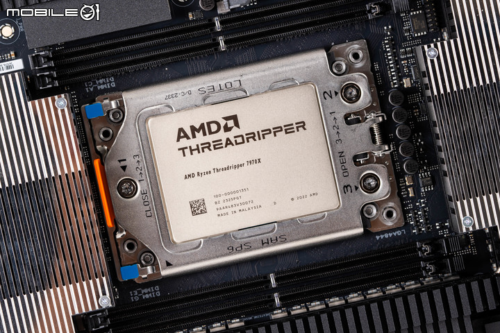 AMD Ryzen Threadripper 7970X 處理器實測 在使用成本與效能表現中求取平衡