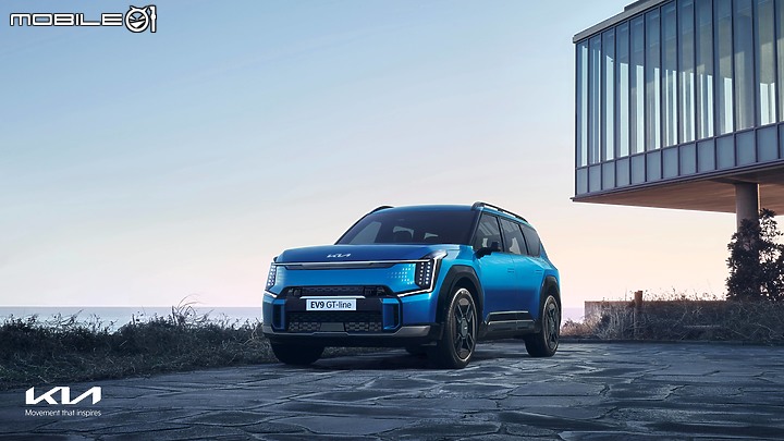 【海外新訊】Kia EV9 確認12月11日在台上市，日前再獲德國「Golden Steering Wheel」金舵獎肯定！