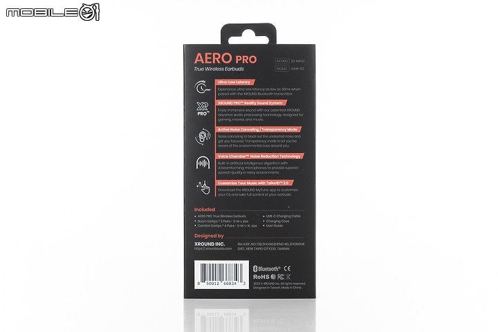 XROUND Aero Pro 低延遲無線耳機試聽報告｜尺寸更小但天賦更高並滿足音樂與遊戲雙需求