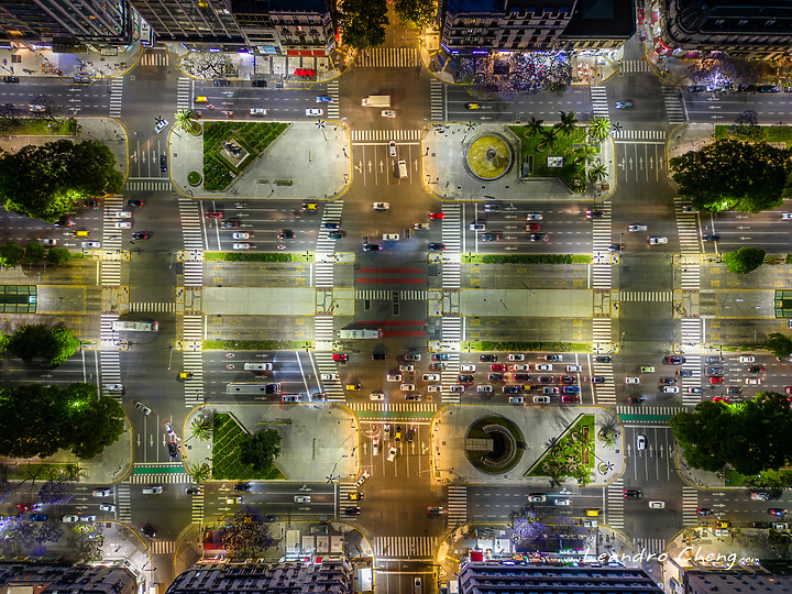 DJI Mini 3 Pro拍夜景