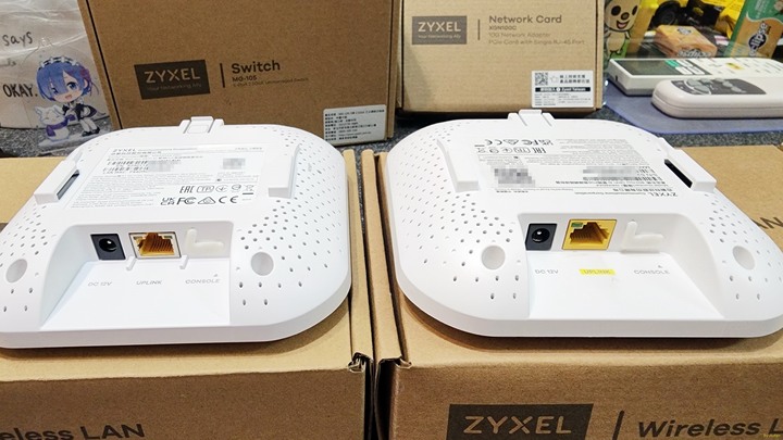 [開箱] Zyxel NWA50AX PRO + 2.5G Switch & 網卡