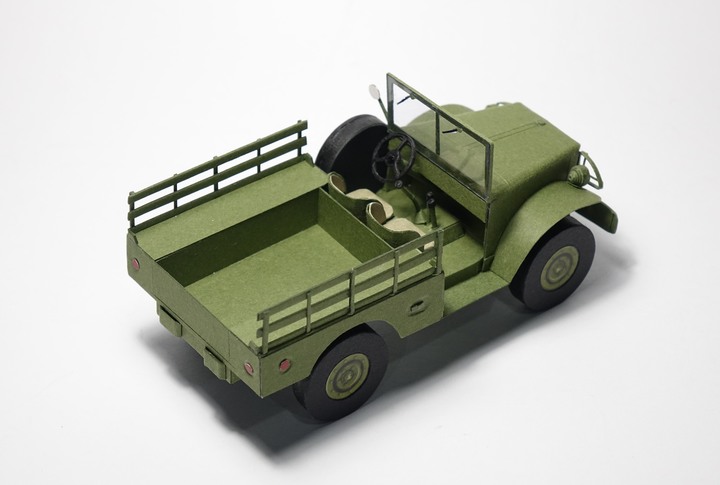〔手作車典藏〕四國5軍車半部二戰史精益手作