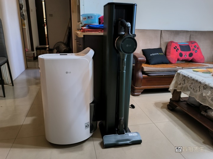 【盲狙先生傳66】雙重體驗 LG+Mobile01 PuriCare 雙頻除濕機xA9 TS 無線蒸氣濕拖吸塵器 | 追求極致清靜舒適的家居體驗