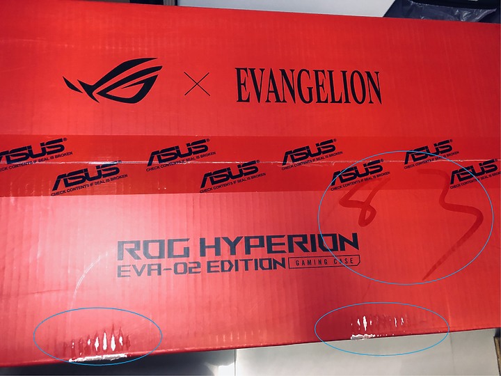 「明日香－限定聯名版 創世神機殼」ROG Hyperion EVA-02 Edition