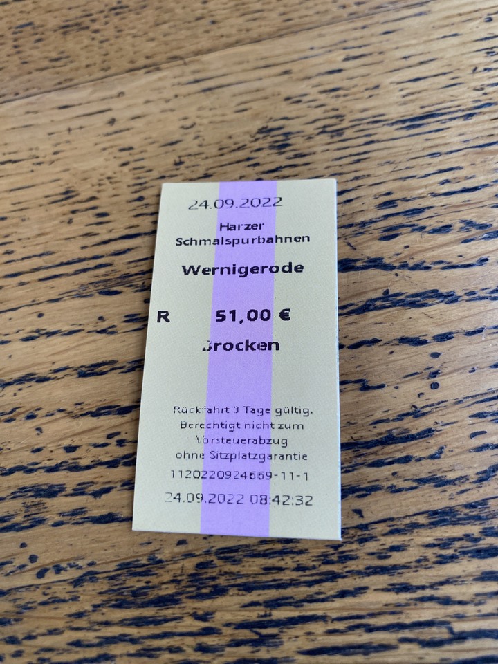 分享一下2022德國Goslar, Wernigerode, Brocken mountain, Leipiz, Wolfsburg, Frankfurt的出差/旅遊