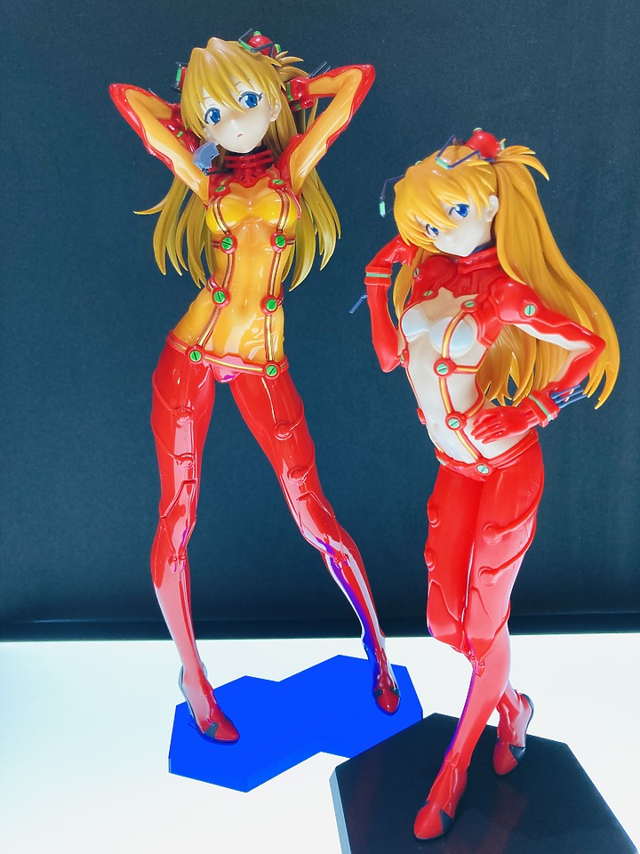 [BANDAI]明日香 X [Max Factory]明日香比較