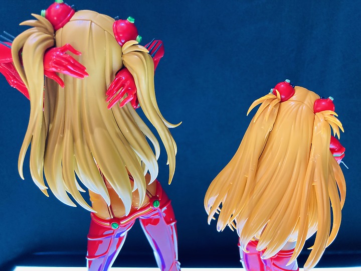 [BANDAI]明日香 X [Max Factory]明日香比較