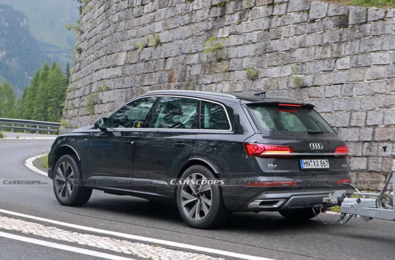 大改款Audi Q7首次現蹤似乎又變大台了!