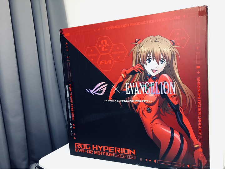 「明日香－限定聯名版 創世神機殼」ROG Hyperion EVA-02 Edition
