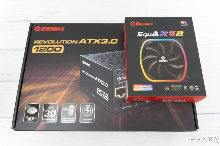 [開箱] 雙11前哨戰 安耐美 金靜冰核ATX3.0 1200W