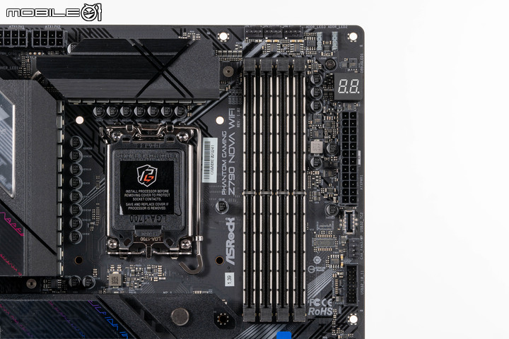 ASRock Phantom Gaming Z790 Nova WiFi 主機板開箱實測 真不鎖功耗搭 6 SSD 插槽設定的頂尖選擇