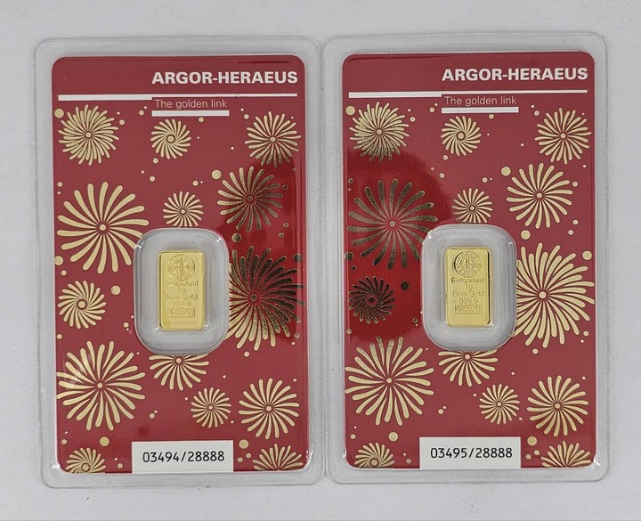 亞格賀利氏龍年金條開箱