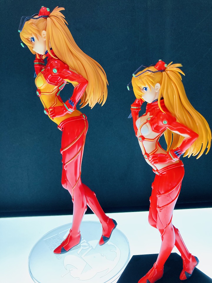 [BANDAI]明日香 X [Max Factory]明日香比較