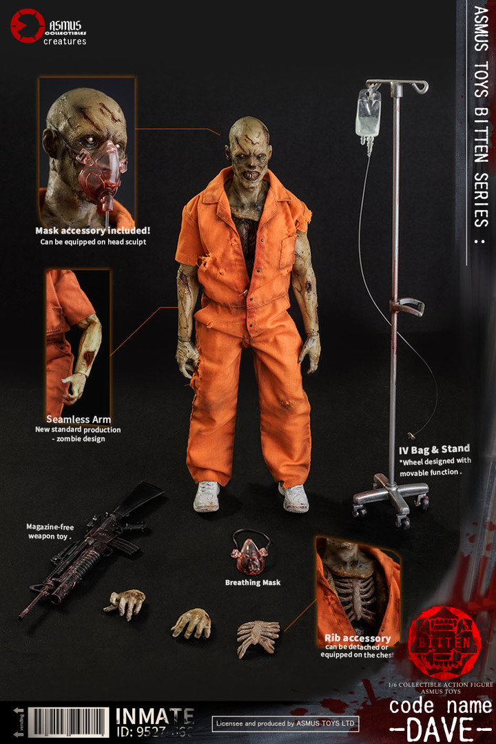 【情報】12吋可動 原創《咬》系列 監獄喪屍 Asmus Toys 阿司馬玩具