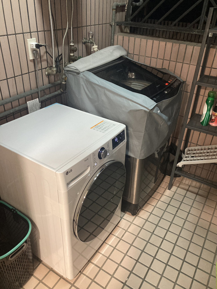 《LG免曬衣乾衣機》開箱 拯救我逃離曬衣地獄!